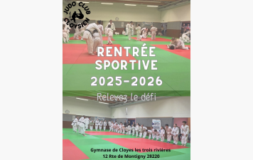 Rentré  SPORTIVE 